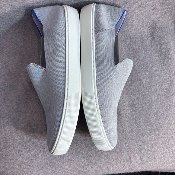 ROTHY’s Sz 10 The Original Slip-On Loafers Rubber Sole Machine Washable in Grey - Picture 6 of 11